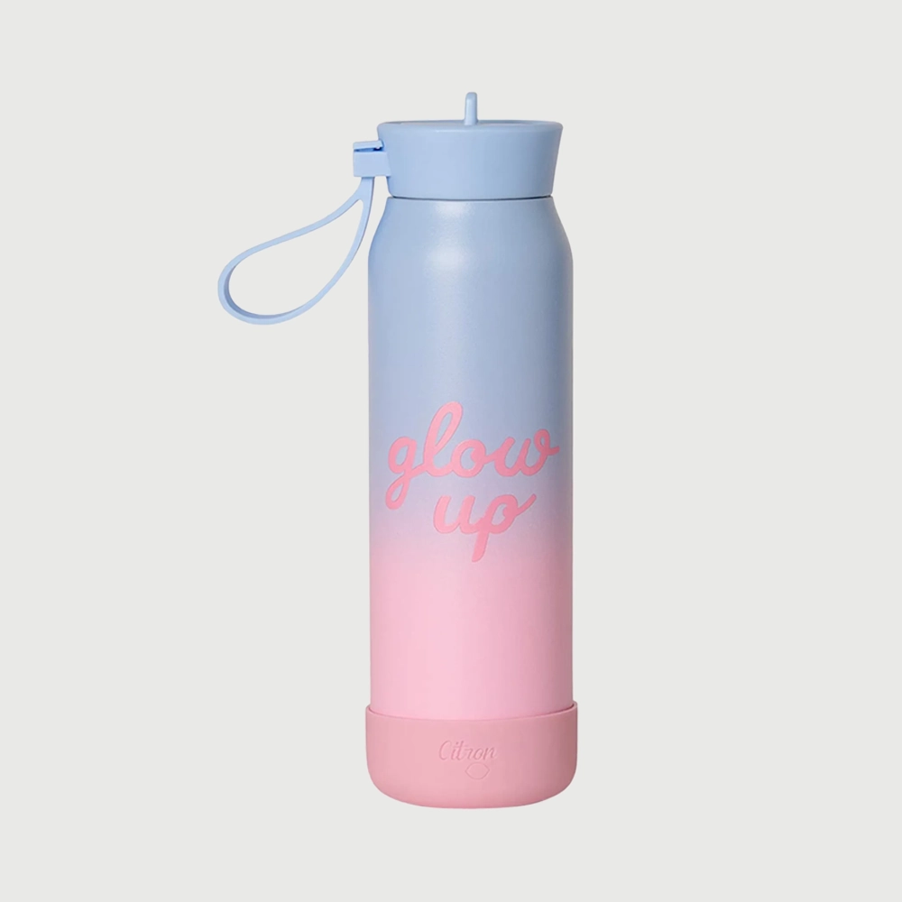 Citron шише за вода 350ml - Glow Up Blue Pink