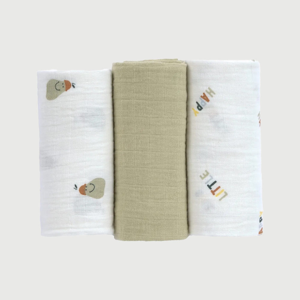 LÄSSIG Tetra пелени M Happy Fruits – Pear