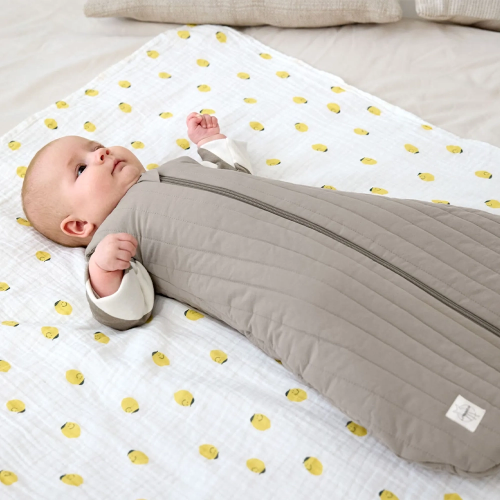 LÄSSIG Tetra пелени L GOTS Happy Fruits – Lemon